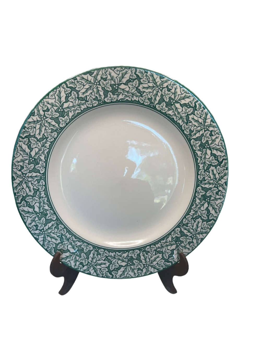 Lot Of 4Vintage Spode Holly Tree 7 3/4 Salad Plates Discontinued Made in England